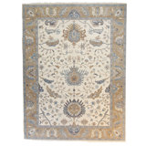 Kashanian One-of-a-Kind Rectangle 9' X 12' Hand Knotted Area Rug