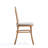 Paragon Industry Chic Upholstered Natural Cane Ash Wood Dining Chair in Oatmeal-72063831
