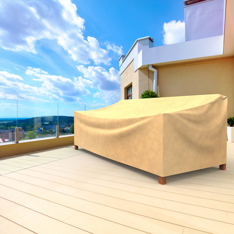 Jared Outdoor Patio Sofa Cover, 35" H x 100" W x 41" D