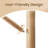 Trikomou Solid Wood 8-Hook Freestanding Coat Rack-1426672770