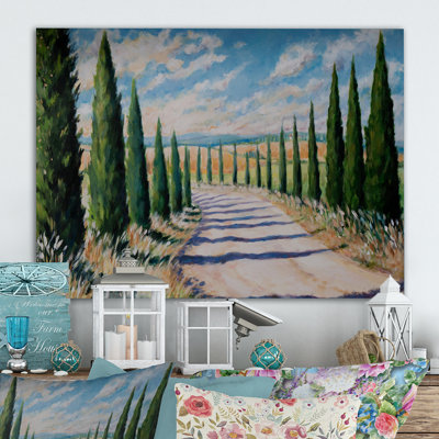 " Tuscany Valley Sunset Landscape II "