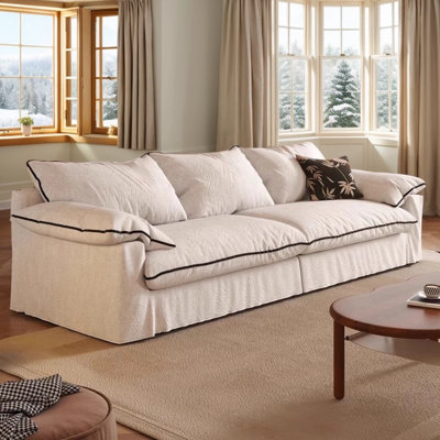 Canapé en tissu moderne et minimaliste