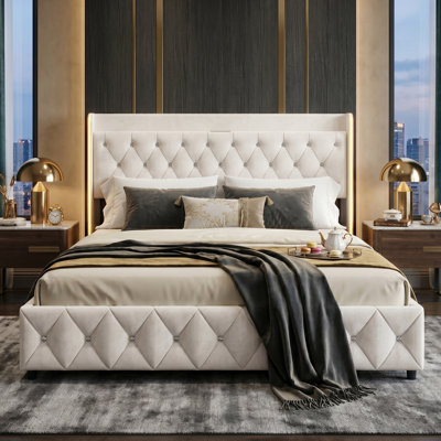 Upholstered Ottoman Bed