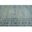Rug & Kilim’S Distressed Scandinavian Rug In Blue Geometric Pattern-365181046-365181047
