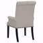 Chaise rembourrée avec accoudoirs de salle à manger-369858864