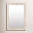 Cataldo Wood Flat Wall Mirror