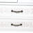 Tall White & Natural Multi-functional Storage Cabinet With Carved Detailing