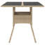 Petronio Square Metal Outdoor Dining Table , 80cm cm W 80cm cm D-2005314883