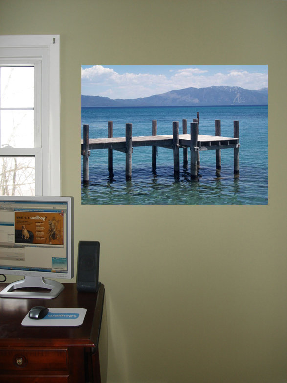 Nautical & Beach Non-Wall Damaging Wall Decal, 18" H x 24" W