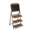 Tableau noir sur pied en bois