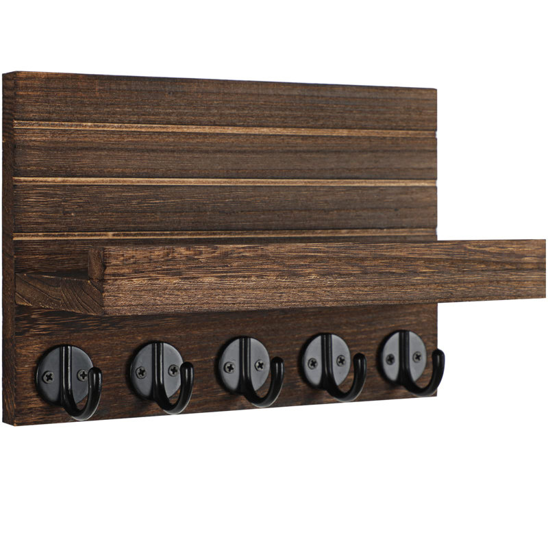 Burgest Wall Wall Hook, Brown