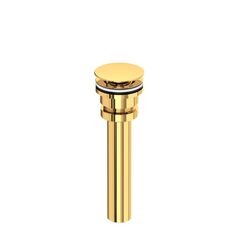 Universal Open Drain, Polished Brass