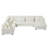Sectional Sofa (Beige)