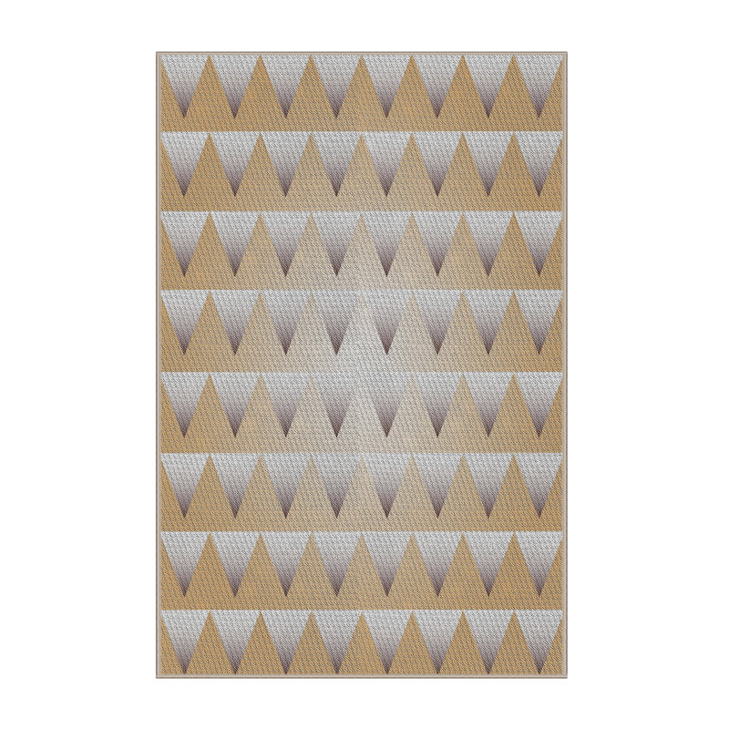Geometric Indoor Rug, Rectangle 7' x 9'