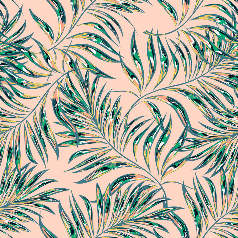 Kinverli Peel & Stick Floral Wallpaper, 2.08' W x 10.42' L