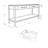 Denzel 58'' Wooden Console Table