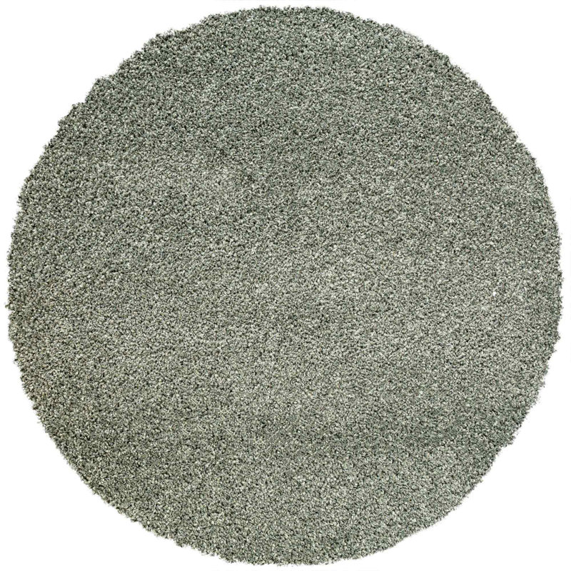 Solid Colour Area Rug, Round 200 cm