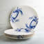 Crabs Handmade Porcelain Dinner Plate