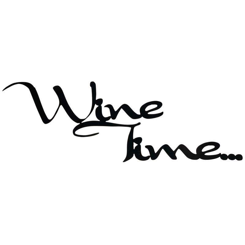 Décoration murale «Wine Time»