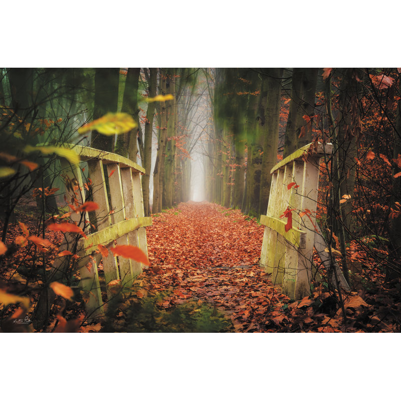 «A Bridge To Fall On Canvas» par Martin Podt, reproduction, H 12 po x l 18 po x P 1,25 po