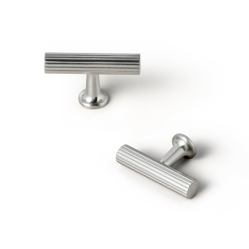Ensemble de poignées de barre 2,16 po, Nickel satiné
