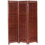 6 Ft. Tall Adjustable Shutter Room Divider White 3 Panel-1995893443-1995893447