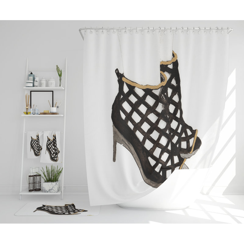 Nephtali Polyester Shower Curtain Set