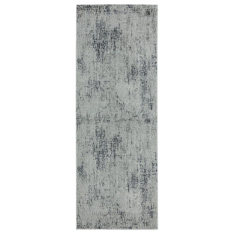 Tapis gris, Tapis de couloir 2 pi 7 po x 7 pi 2 po