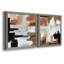 Plateau de montagne - ensemble de 2 peintures sur toile encadrées-2094110387-2094110399