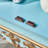 Modern art hand painted accent cabinet