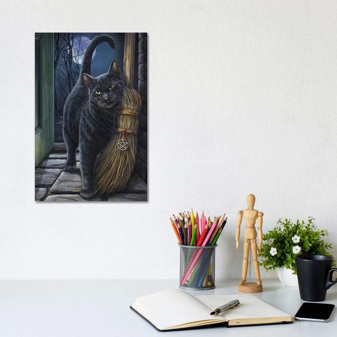 A Brush With Magick by Lisa Parker - Wrapped Canvas Print