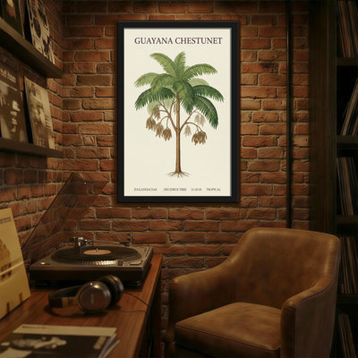 Plantes et fleurs Guayana Chestunet, impression botanique