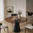 35-Inch Round Glass Dining Table