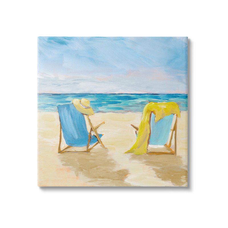 «Stupell Industries», peinture d'après-midi sur toile par Julie DeRice, H 17 po x l 17 po x P 1,5 po