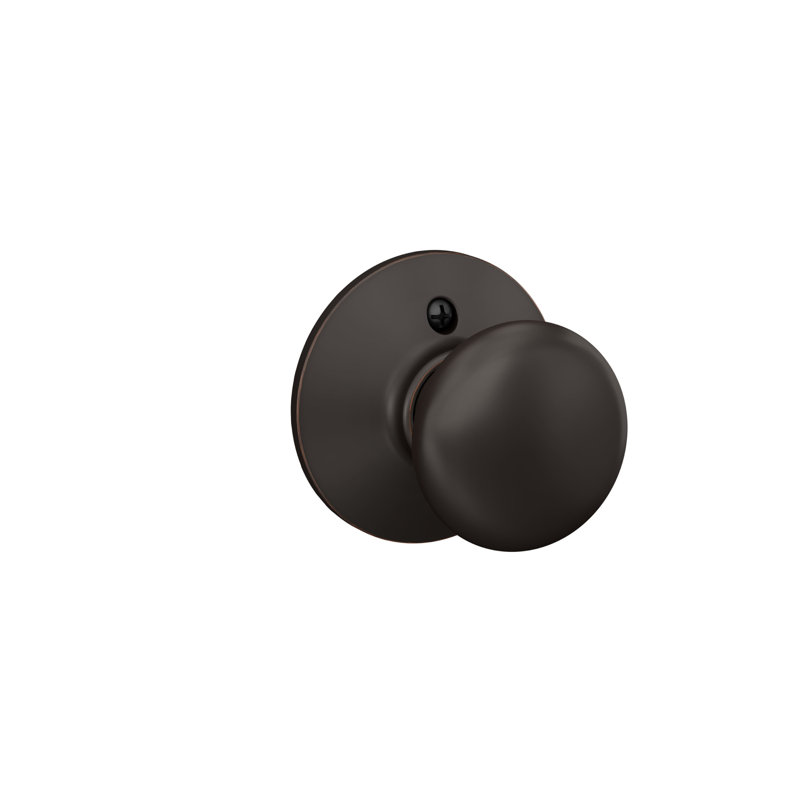 Plymouth Non-Turning Single Dummy Knob, Aged Bronze