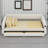 Upholstered Platform Bed With USB Charging Ports And Built-In Drawers-865159393