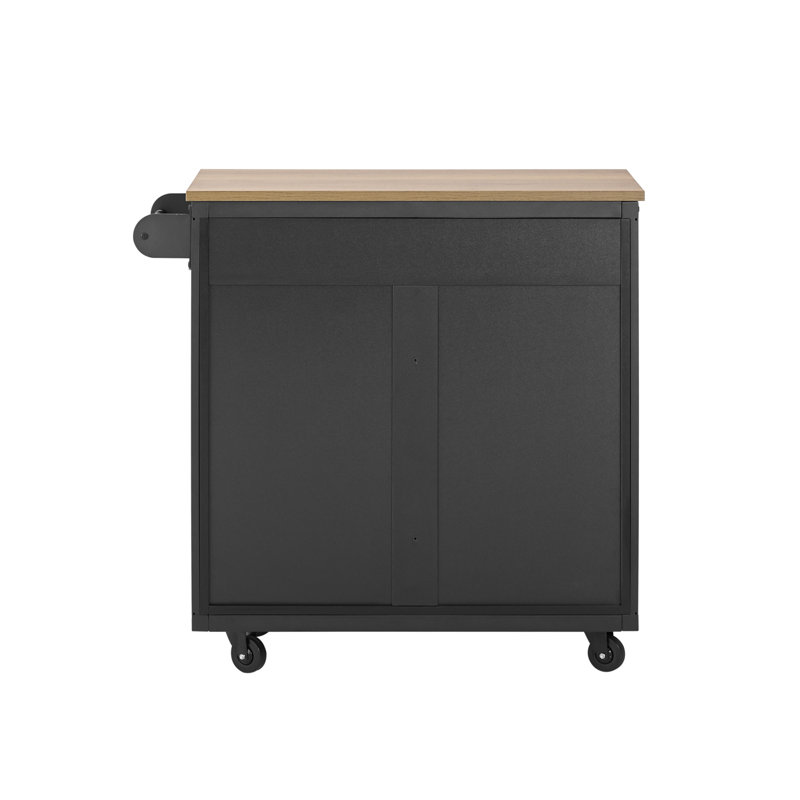 Alinna Wood Bar Cart