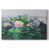Toile naturelle avec cadre flottant