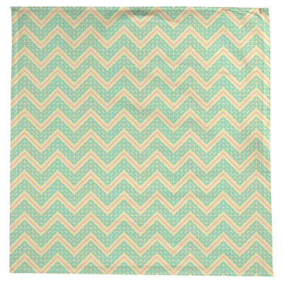 Stephenie Classic Hand Drawn Chevrons Tablecloth