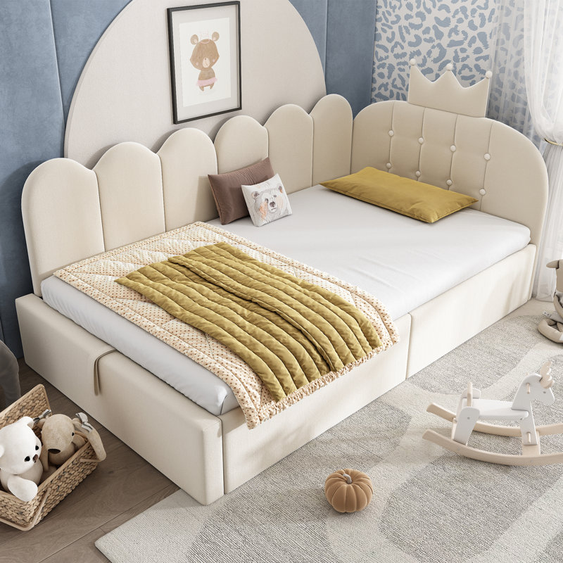 Metal Daybed, Beige