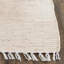 Tapis beige en coton tissé à la main Annia-1532248038