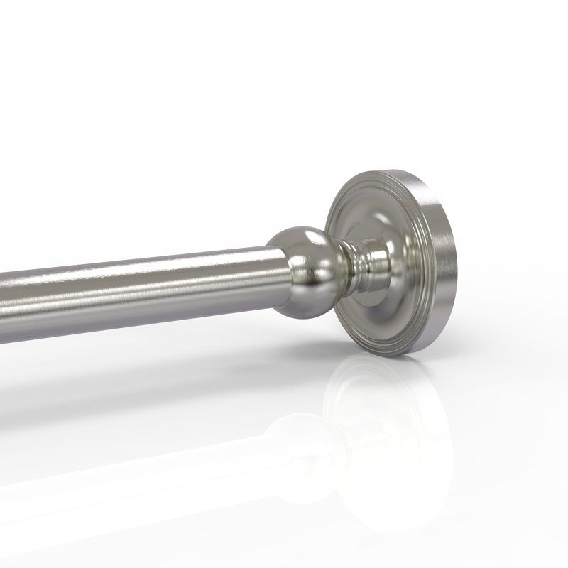 Écusson de rideau de douche Gober, Nickel satiné
