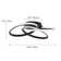 Shuford 1 - Light 20.47'' Unique/Statement Modern Linear LED Dimmable White Light Flush Mount Light