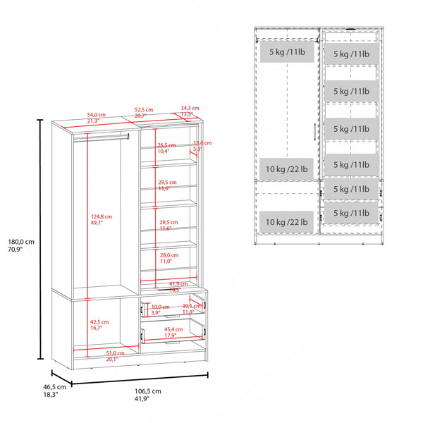 Dimensions du produit