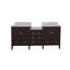Ensemble de meuble-lavabo double pour salle de bain 72 po Frank-168889421