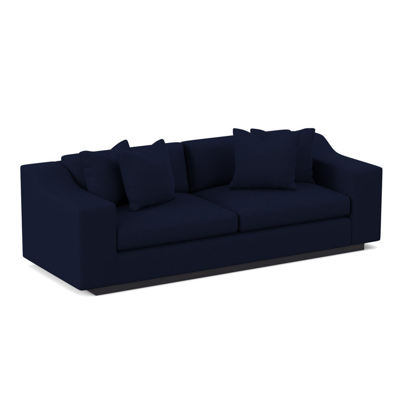Barrett Sofa, Vintage Ebony, Margaret Uniform Polyester Blend