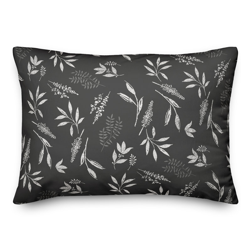  Botanical Rectangular Pillow Cover & Insert