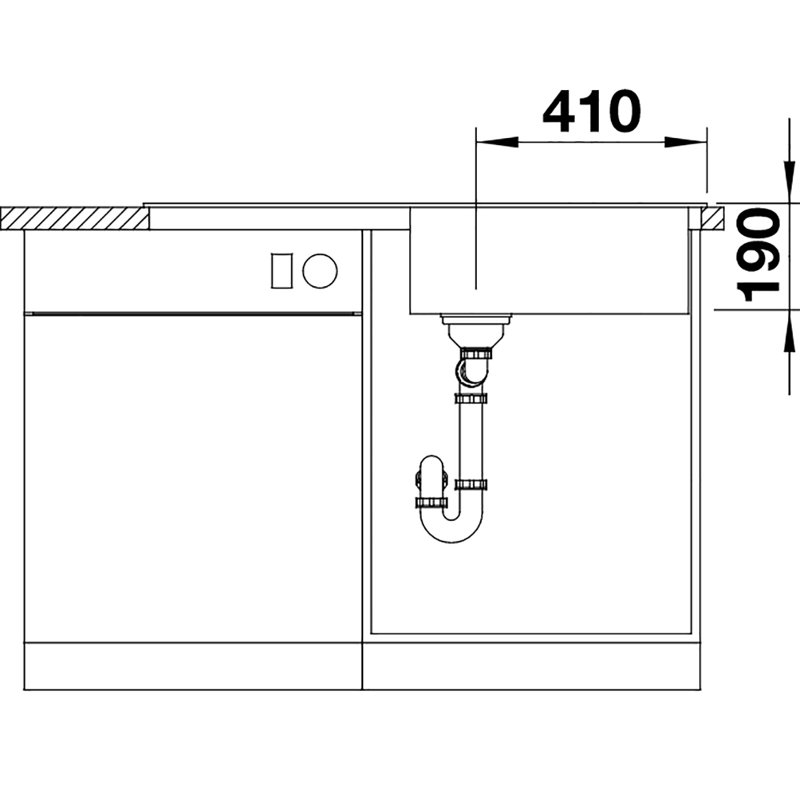 Sona Inset Kitchen Sink, Rock Grey