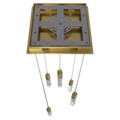 The Original Glacier Snow Collection 5 Light Acyrlic Multi Port Pendant