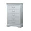 Meuble de rangement de style transitionnel 1Pc